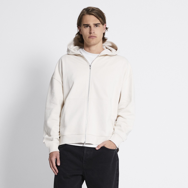 Boxy zip hoodie "Lindon"